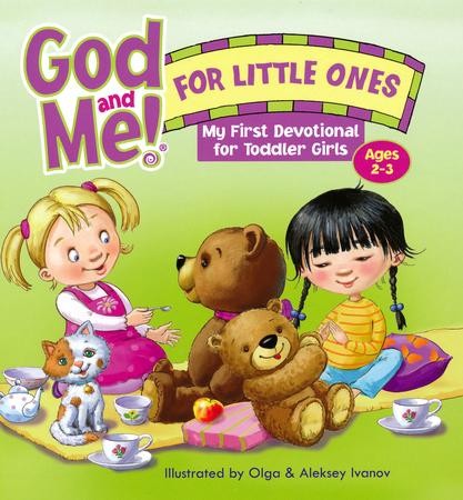 God and Me! For Little Ones: Toddler Devotional for Girls 2-3 years old ...