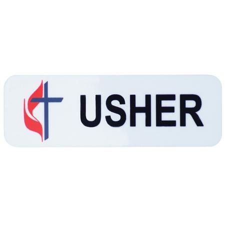 church usher name badges