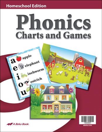 Abeka K4-K5 Homeschool Phonics Charts and Games ...