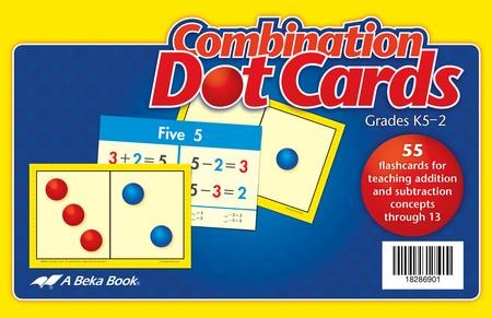 Abeka Combination Dot Cards (K5; 55 cards) - Christianbook.com