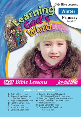 Learning God's Word Primary (grades 1-2) Bible Lesson Dvd 