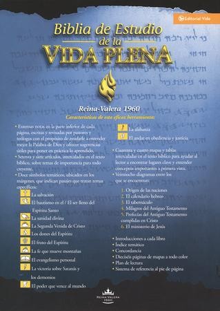 Biblia De Estudio De La Vida Plena Gratis by  by Zondervan 