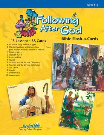 Following after God Beginner (ages 4 & 5) Bible Stories (Spring