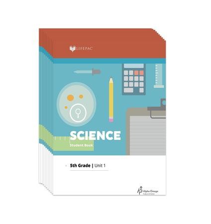 Lifepac Science, Grade 5, Workbook Set: Alpha Omega: 9781580957632 ...