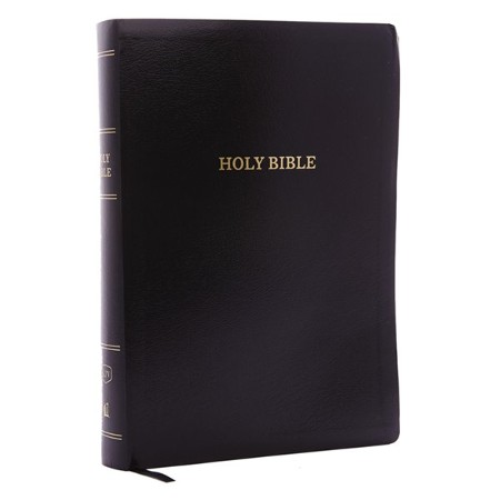 KJV Reference Bible Super Giant Print Imitation, Black: 9780785215615 ...