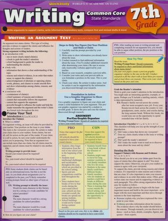 QuickStudy Math: Common Core 3rd Grade Laminated Study Guide