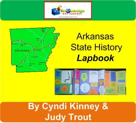 Arkansas State History Lapbook - PDF Download [Download]: Cyndi Kinney ...