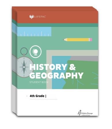 Lifepac History & Geography Workbook Set, Grade 4: Alpha Omega ...