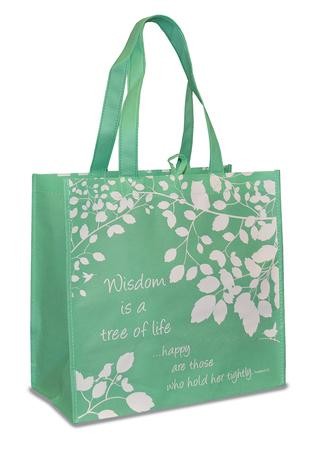 Divinity Boutique Wisdom Is A Tree Of Life Eco Tote