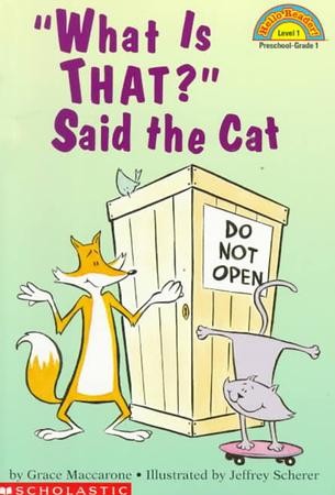 What Is That Said The Cat Level 1 Grace Maccarone Illustrated By Jeffrey Scherer 9780590259453 Christianbook Com