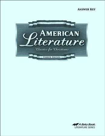 Abeka American Literature Grade 11 Answer Key: .34 - Christianbook.com