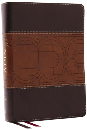 Nkjv Study Bible, Full-color, Comfort Print--soft Leather-look, Brown 