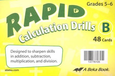 Abeka Rapid Calculation Drills B - Christianbook.com