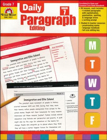 Daily Paragraph Editing, Grade 7: 9781609638320 - Christianbook.com