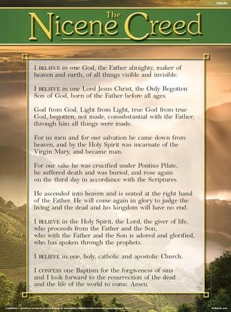 Nicene Creed Catholic Wall Chart: 9781596363472 - Christianbook.com