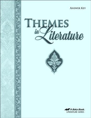 literature themes key abeka answer grade christianbook