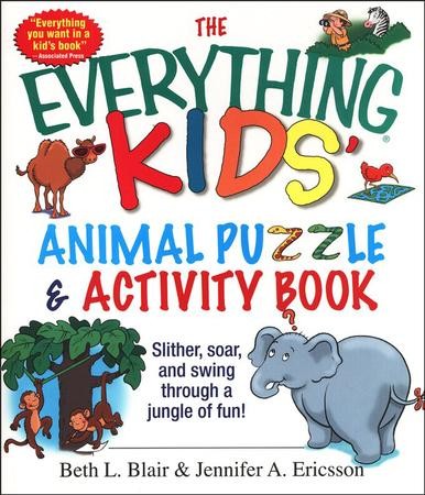 The Everything Kids' Animal Puzzle and Activity Book: Beth L. Blair ...