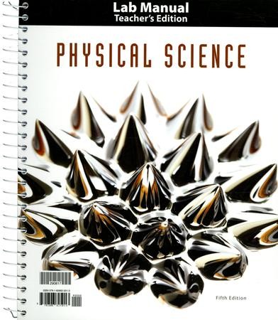 BJU Press Physical Science Lab Manual Teacher's Edition (5th Edition ...