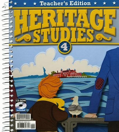 BJU Press Heritage Studies 4 Teacher's Edition (3rd Edition ...