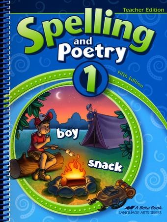 Abeka Spelling and Poetry 1 Teacher Edition (New Edition