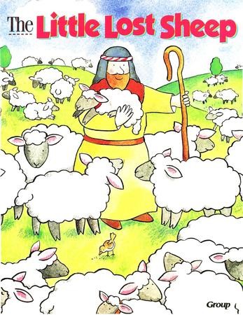 HOBC Bible Big Book: The Little Lost Sheep: 9781559454292 ...