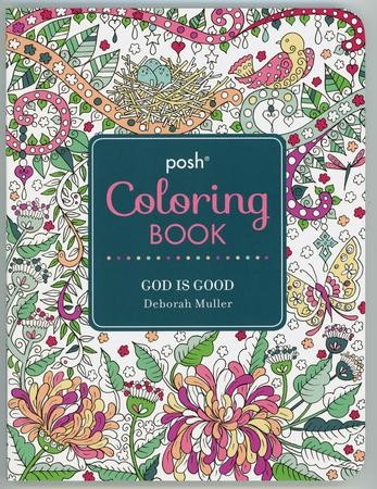 God is Good Adult Coloring Book: Deborah Muller: 9781449478001 ...