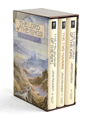 hardcover lord of the rings trilogy