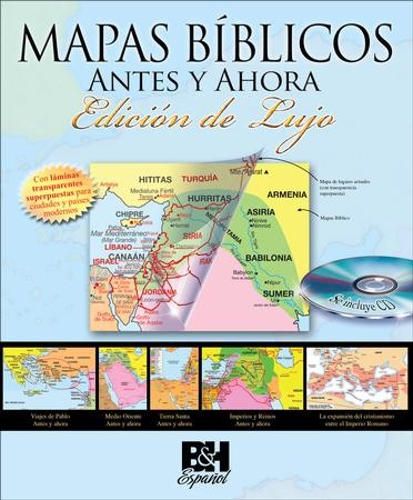 Mapas Bíblicos Antes Y Ahora Edición De Lujo (Then And Now Bible Maps ...