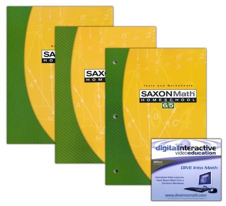 Saxon Math 6/5 Kit & DIVE CD-Rom, 3rd Edition - Christianbook.com