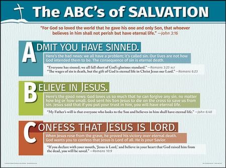 Order Of Salvation Chart
