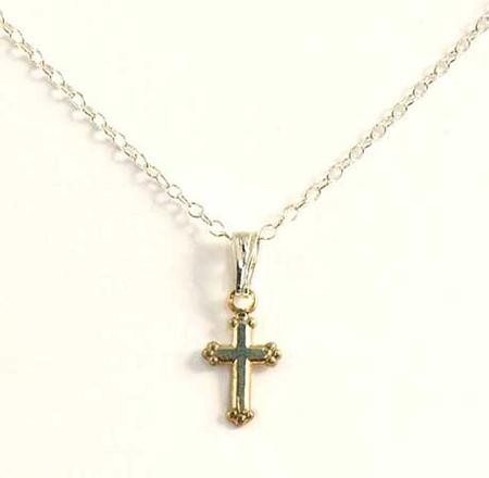 Child's Sterling Silver Cross Necklace - Christianbook.com