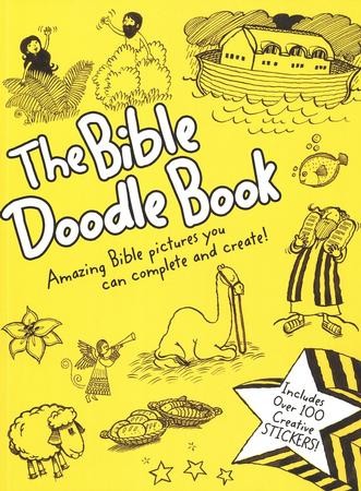 Bible Doodle Book: Amazing Bible Pictures You can Complete and Create