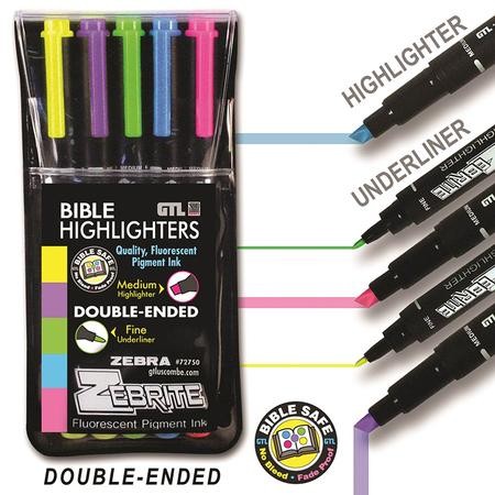 Mr. Pen No Bleed Gel Highlighter, Bible Highlighters, Blue, Pack of 4 -  Yahoo Shopping