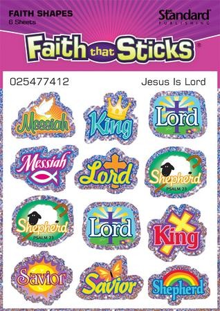 Jesus Is Lord Stickers (faith That Sticks): 9781414394381 