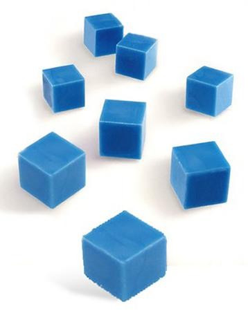 Green Foam Base Ten Cube