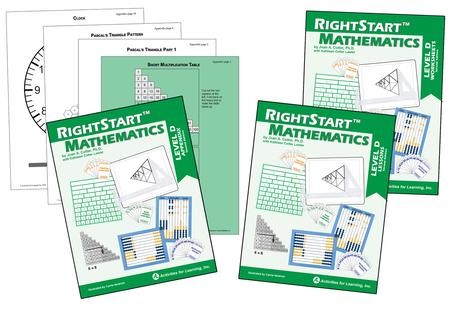 RightStart Math Level D Book Bundle, Second Edition: 9781942943037 ...