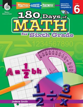 Practice, Assess, Diagnose: 180 Days of Math for Sixth Grade: Jodene ...