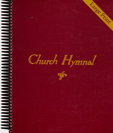 The Baptist Hymnal Large Print CONVENTION PRESS Southern Song Book Hardback VGUC 