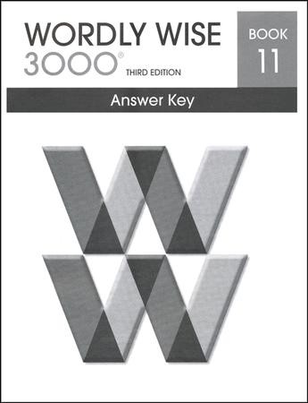 Wordly Wise 3000 3rd Edition Answer Key Book 11 (Homeschool  Edition): 9780838876374 - Christianbook.com