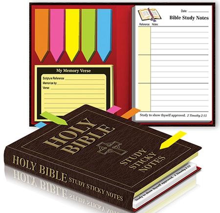 Bible Study Pen and Ruler Set, 10 Pieces