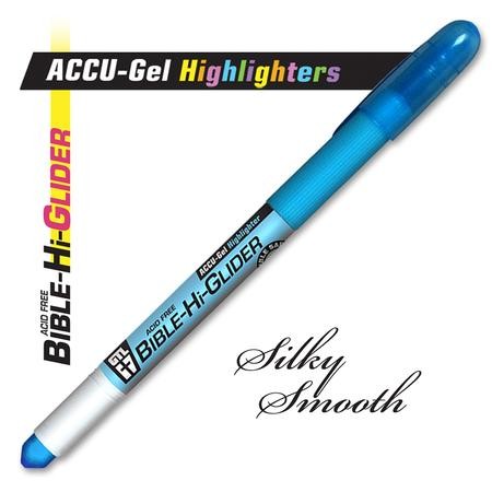 G T Luscombe Bible Dry Highlighter Blue