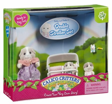 calico critters double stroller