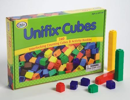 Unifix Cubes for Pattern Building (240 Cubes