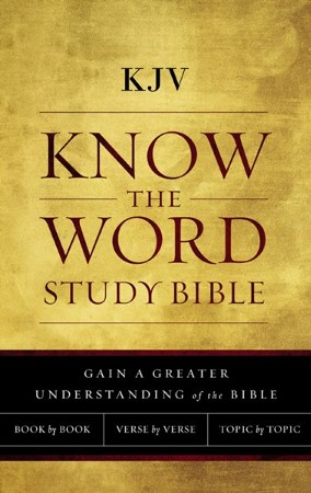 KJV, Know The Word Study Bible, Ebook, Red Letter Edition: Thomas ...