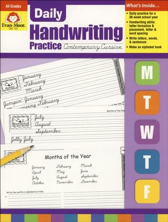 Daily Handwriting Practice - Traditional Manuscript
