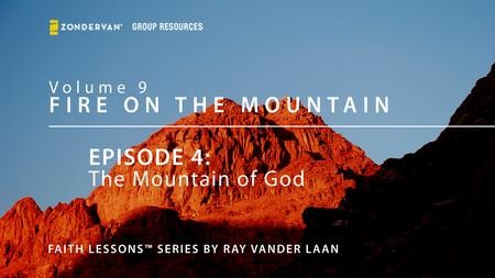 The Mountain of God [Video Download]: Ray Vander Laan - Christianbook.com