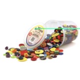 Bucket O'Buttons, Assorted, 16 oz Per Pack, 3 Packs