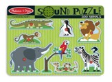 Zoo Animals Sound Puzzle, 8 pieces