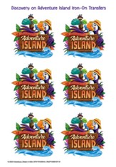 Discovery on Adventure Island: Iron-On Transfers, pack of 12