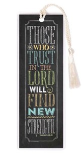 Those Who Hope in the Lord, Isaiah 40:31, Bookmark with Tassel ...